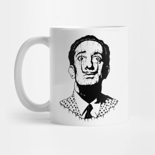 Salvador Dali Portrait Art Mug